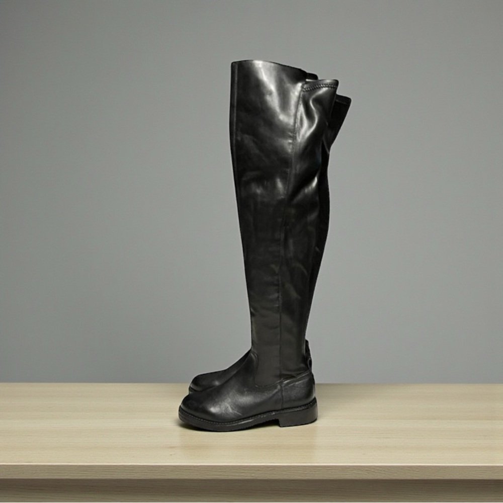 🌻EUC Sam Edelman Narisa Black Tall Over-The-Knee Boots Size 6.5
